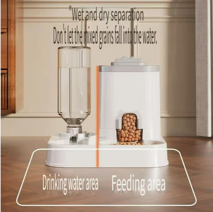 Pet Food and Water Dispenser